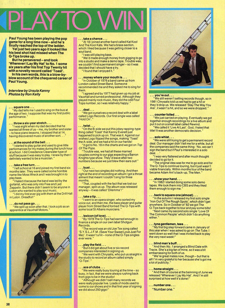 My Vintage Stuff Anyone For A Game Of Snakes Ladders 80s Paulyoung Music No1 Mag Jul 19