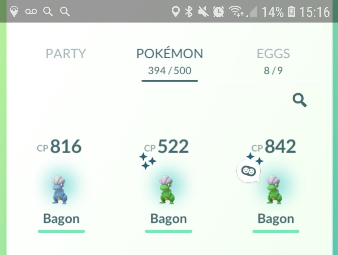 Bagon Evolution Chart