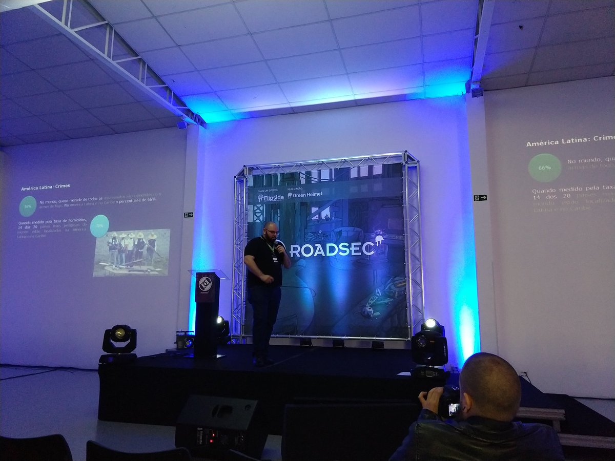 matheusgtralli's tweet photo. Roadsec Campinas a todo vapor!
#Roadsec2019 #roadsec https://t.co/G01rn52Gqm