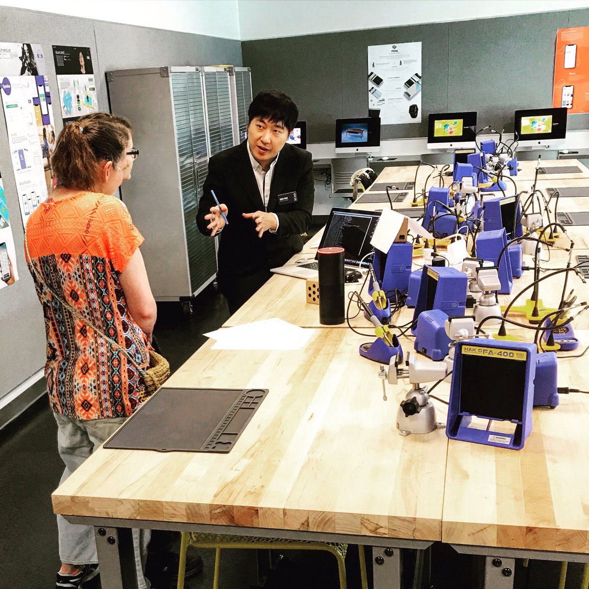 Join SCAD user experience design professor BC Huang on a tour of The Shed and learn how ux designers execute innovative digital solutions that improves a user's quality of life. #scadsavannah #scad #scadday #uxdesign #userexperiencedesign #scadbound