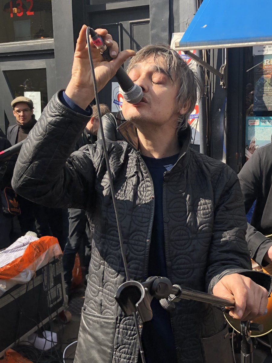 So I just showed Pete Doherty my Libertines tattoo and he kissed my face so I guess this is the moment I have been building up to for the past 15 years.