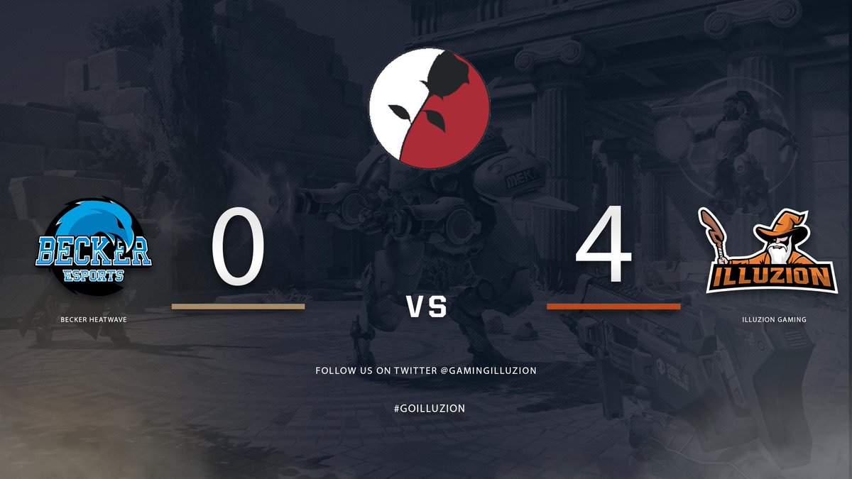 gamingilluzion's tweet photo. Nice job by our @PlayOverwatch team last night taking a 4-0 win over @beckeresports to move to 4-0 on the @RoseLeague season! https://t.co/NexviFcyBo