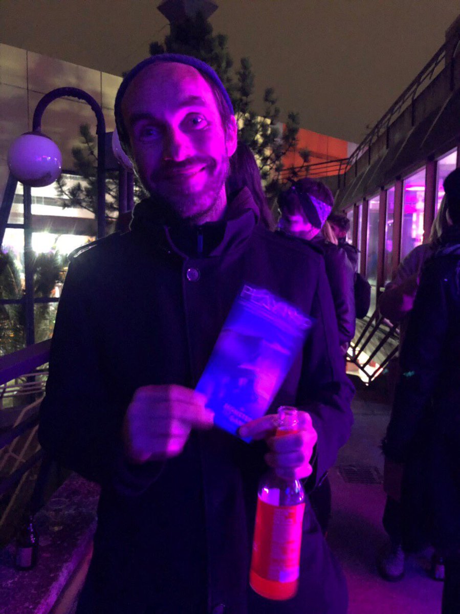 _PLAYfestival's tweet photo. Long time no see - @fkirschner as #PLAYfluencer showing the blurry version of our first flyer for #PLAY19 https://t.co/guO8EnBIzD