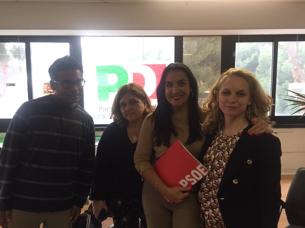 MonicaSilvanaG's tweet photo. A punto comenzar #IIIConferenciaProgramatica #PartidoDemocratico #Italia junto a los partidos hermanos europeos de @Socialistas_PE @PSOEEuropa junto a grandes mujeres @barregaelle @ShamikDas @CR_SOLIDAR @fcerasani @MarinaJad @abbAFATI https://t.co/901ZL5VWFT