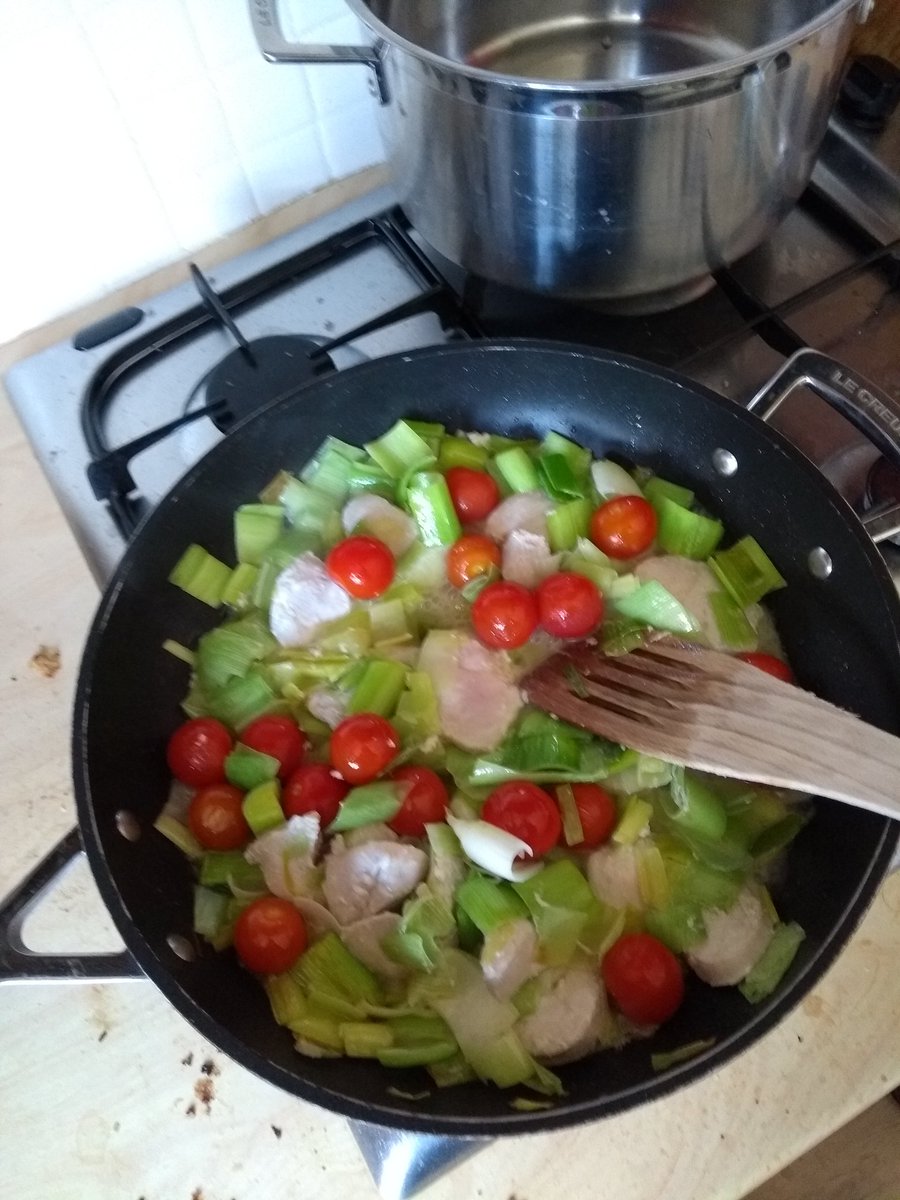 Not profound, but it smells good. Supper tonight!