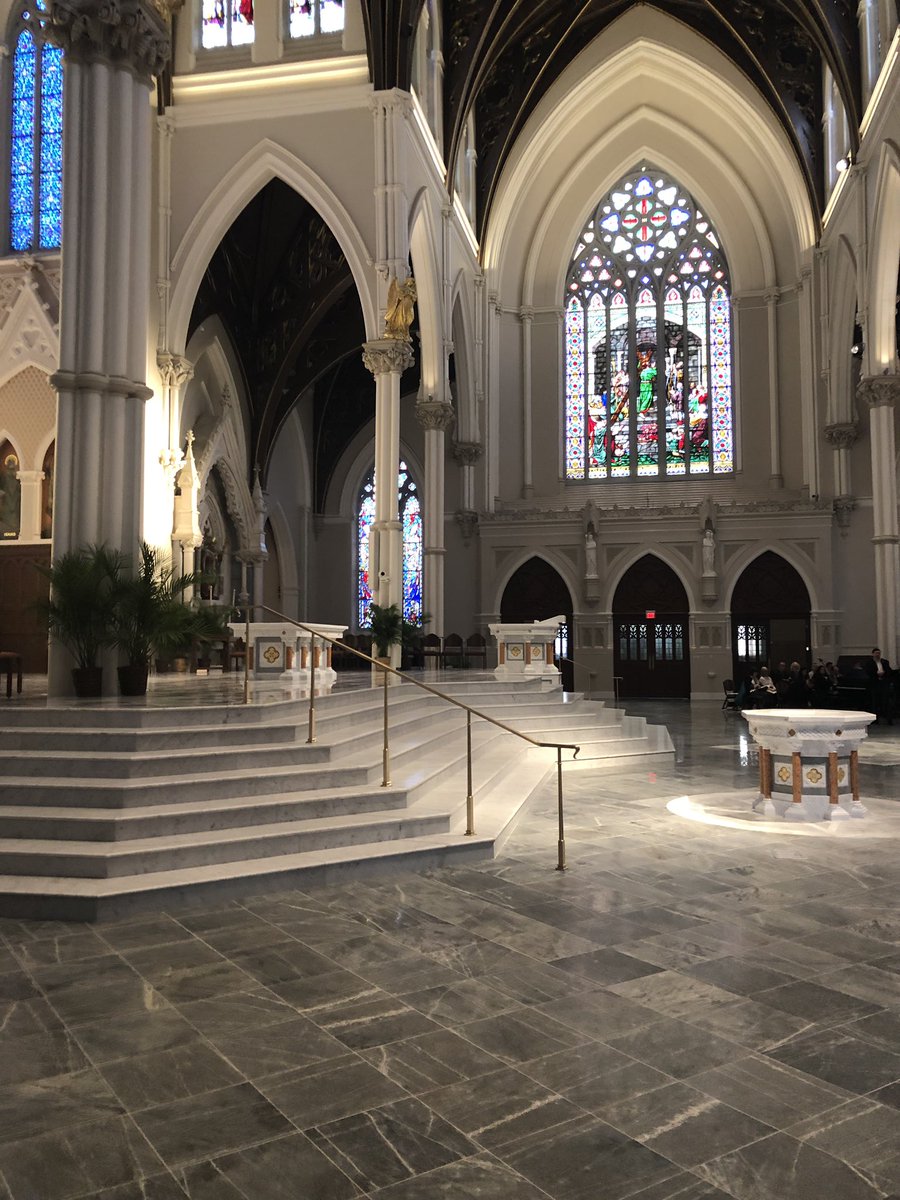 terry_donilon's tweet photo. Cathedral of the Holy Cross Boston restored.  #bostoncathedral #boston https://t.co/fYFVLrWNHD