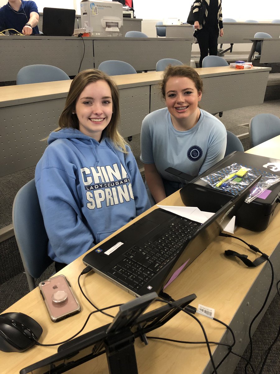 clsheridan's tweet image. At Sam Houston State University for Regional UIL with some really cool kiddos! #computerapp
#powerofpositivity #ourWHY