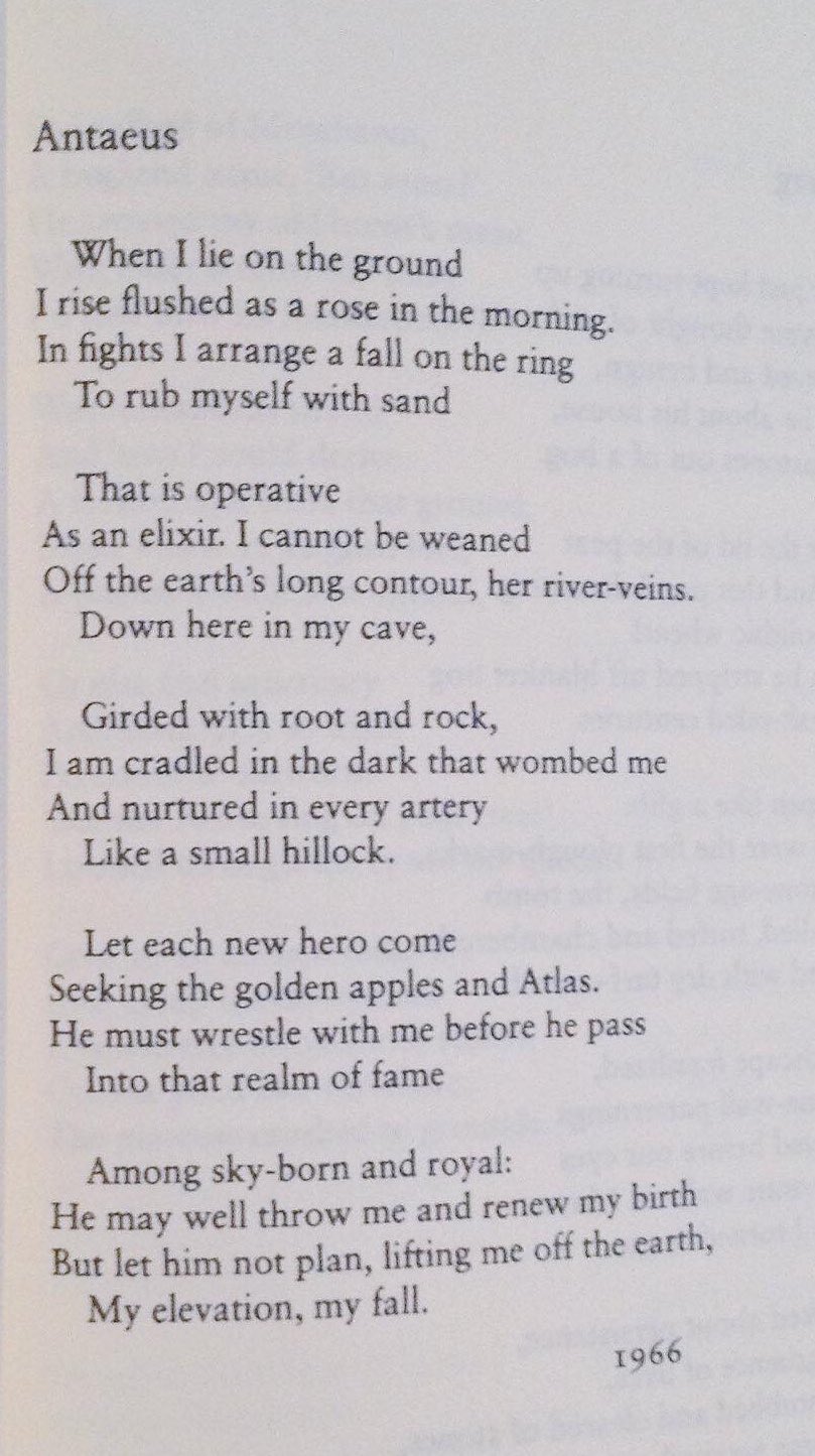 Happy birthday to one of my favorite poets, Seamus Heaney! 