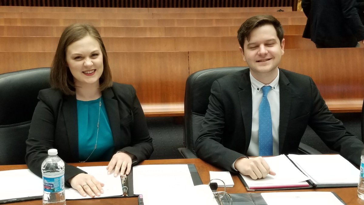 abalsd's tweet photo. We are under way at the 2019 ABA National Appellate Advocacy Competition Final! @BaylorLawSchool is taking on @StMarys_Law. #ABANAAC @TexYoungLawyers @ABAesq https://t.co/SqtVc7Ztsa