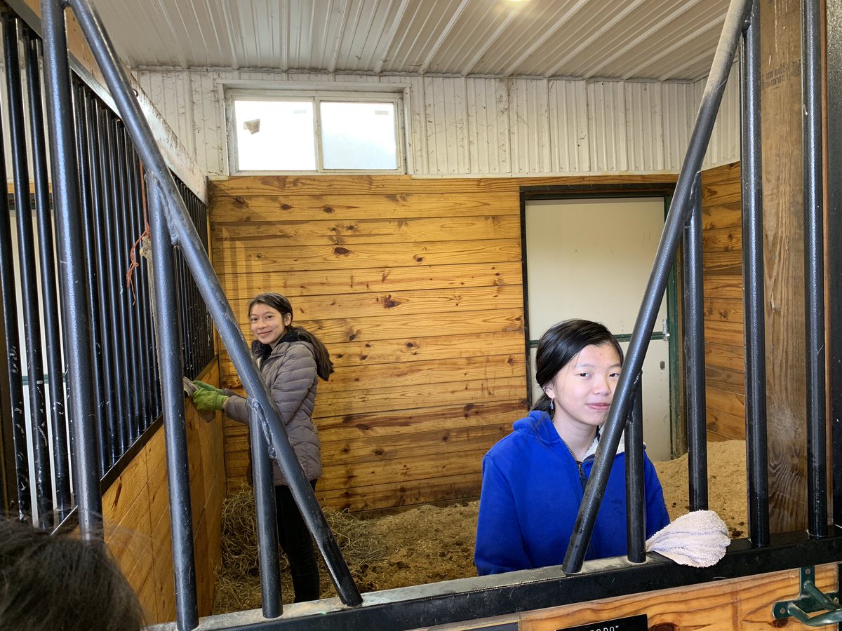 CPelleLucci's tweet image. A brisk but sunny Saturday morning of service full of smiles and elbow grease @Equestrianconec with #NorthwoodGivesBack! #serviceoverself @idafiore @FioreCunningham #112leads