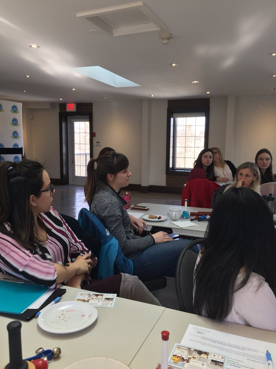 OmtaVolunteer's tweet photo. Halfway through the #musictherapy and #autism workshop! 😊 #ContinuingEducation https://t.co/5WjAGMCwYy