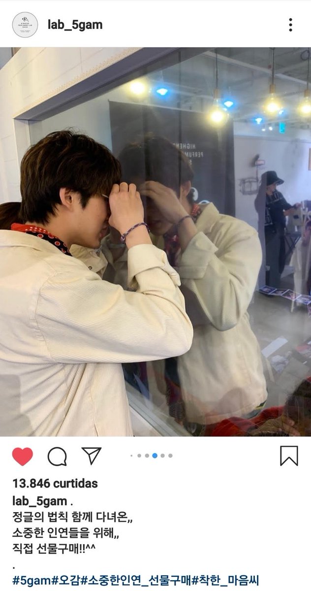 iKONBrazil2's tweet photo. [IG | 13.04.19] Atualização da LAB_5GAM com #Hanbin (@ikon_shxxbi) no Instagram  

Legenda: Indo e voltando juntos, pela lei da selva, para pessoas preciosas, um presente!! ^^
#5gam #오감 #PreciousEncounter_Gift #Beautiful_Heart

📸 https://t.co/1004jxEBIh https://t.co/VtRZdNl62R