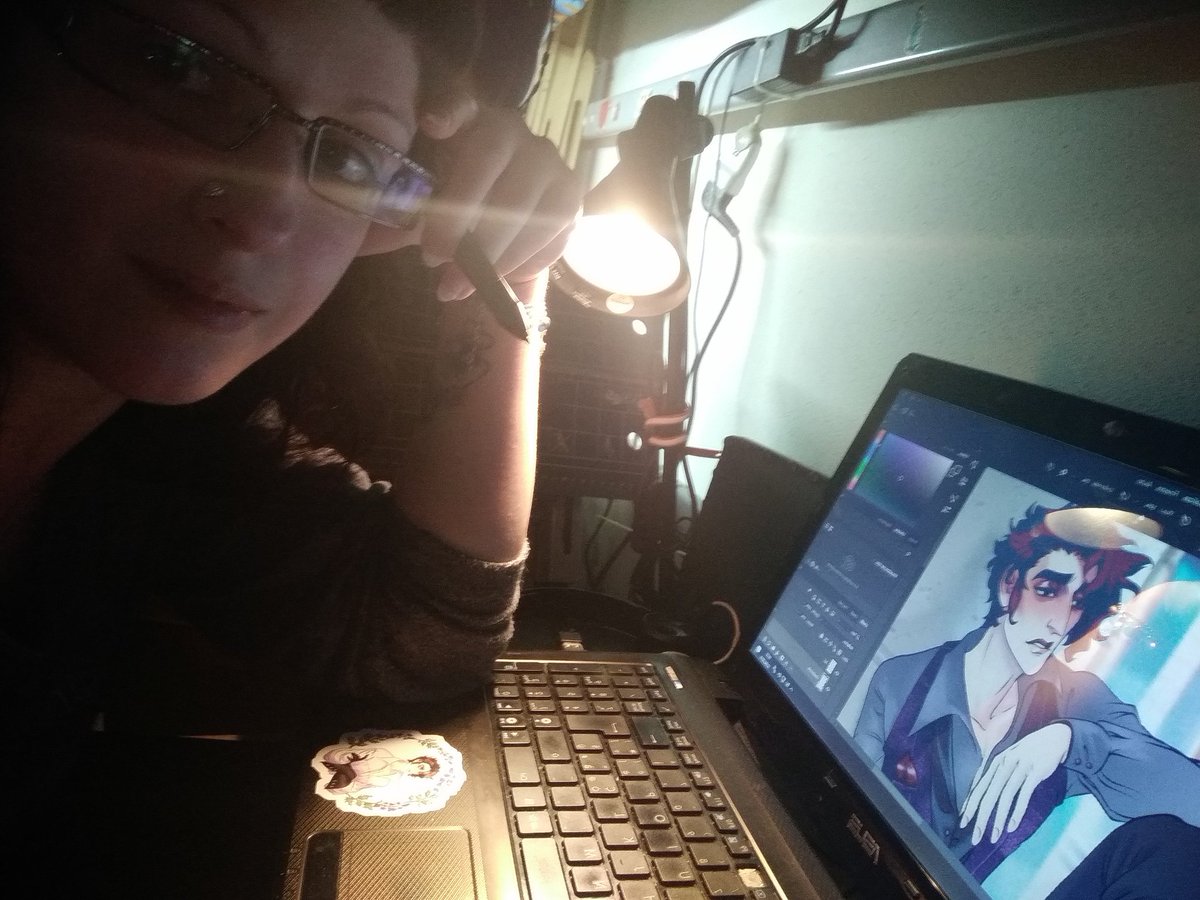 RiamiDevorak's tweet photo. (Found an hour to draw today 😂)
#juliandevorak #TheArcanaGame #sketching https://t.co/hk89nToPPb