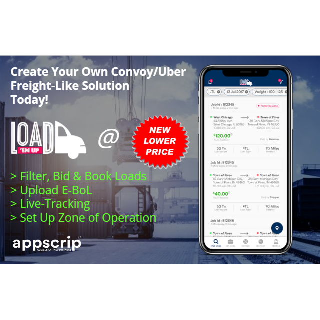appscrip's tweet image. Wondering how to manage your fleet?
We have got the perfect solution for you!!
buff.ly/2qWlWAk
#freight #brokersoftware #logistics #startups #Entrepreneurship #freight #trucks #appsolution #startups #logistics #fleet #startupnews #solutions #delivery #apps