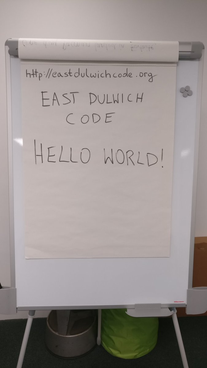 EastDulwichCode's tweet photo. Open for business 🤓 https://t.co/OPgG0wQsni