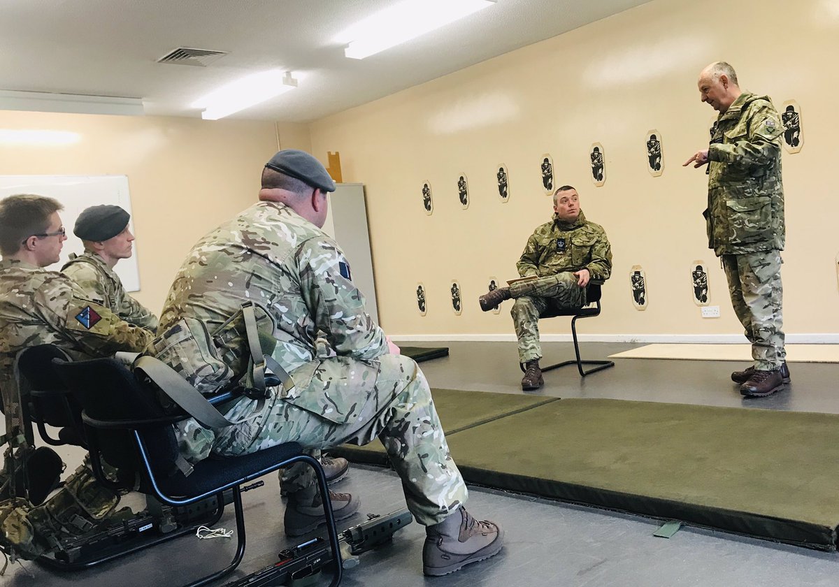 We’re working with HQ Training Standards Support Team and SASC this weekend to finish off our assurance for delivery of the Skill at Arms Instructor course. It’s been a long, tough process and this is the final hurdle #sofarsogood