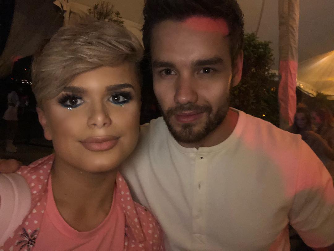 FOTO: <a href="/LiamPayne/">Liam</a> com <a href="/reuben_demaid/">Reuben de Maid</a> no #Coachella.