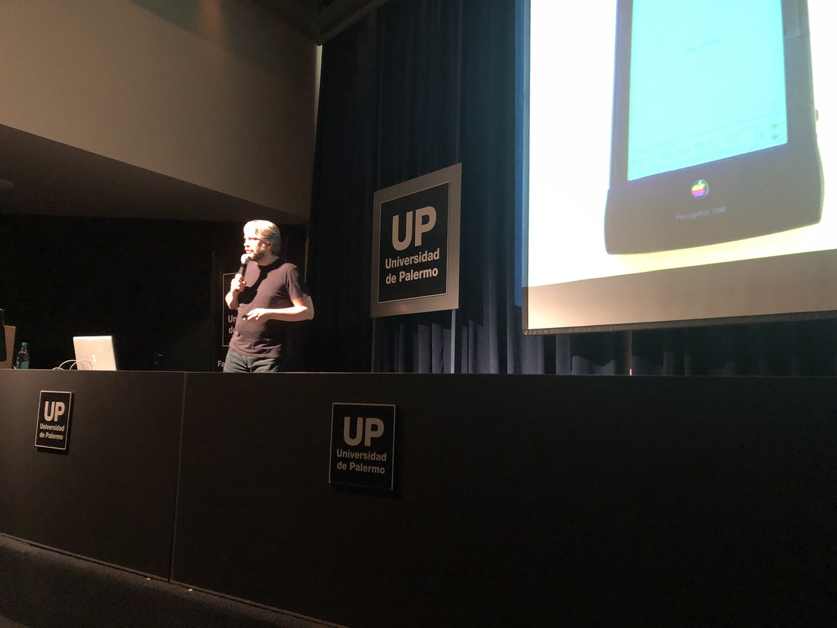 iNahuelZapata's tweet photo. Last talk! @akosma History of the iPhone and iOS! @nsconfarg https://t.co/3wBFPyai9o