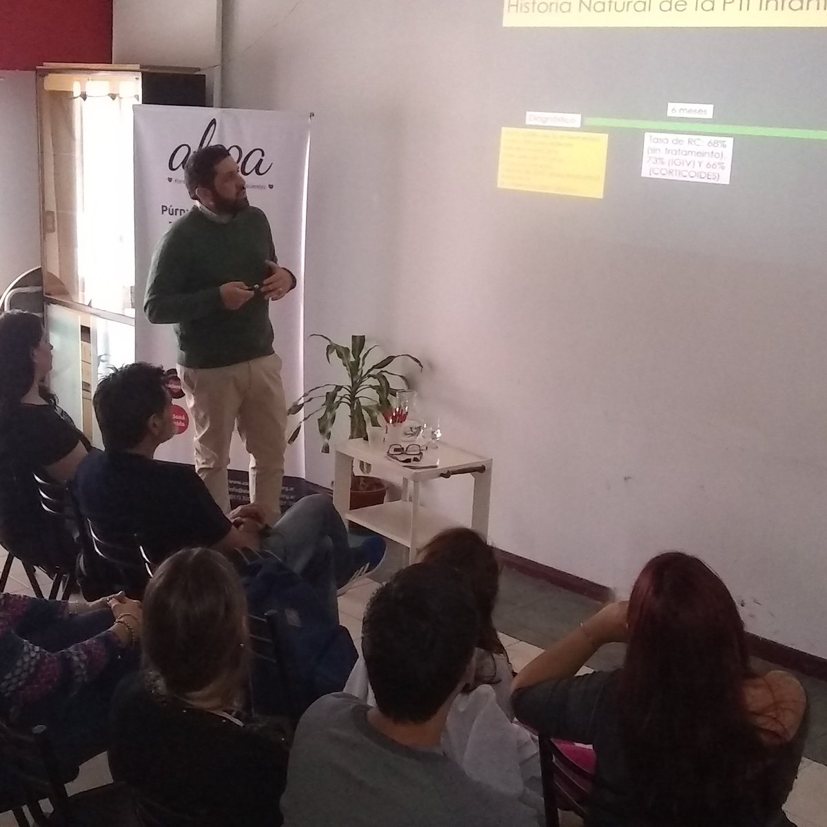 asociacionalma's tweet photo. Dr. David Verón realiza una presentación sobre #PTI en ALMA
#EmpoderandoPacientes https://t.co/BVL1MHWT9M