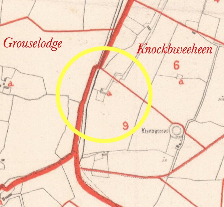 Heads of family of one #Knockbweeheen household from the time of Griffith’s Valuation to 1990:
1. Maurice Hayes b.1799 d.1901
2. Daniel Hayes b.1845 d.1913
3. John McCarthy b.1881 d.1947
4. Joseph Woulfe b.1919 d.1989
5. Maureen Woulfe née McCarthy b.1916 d.1990 #WestLimerick