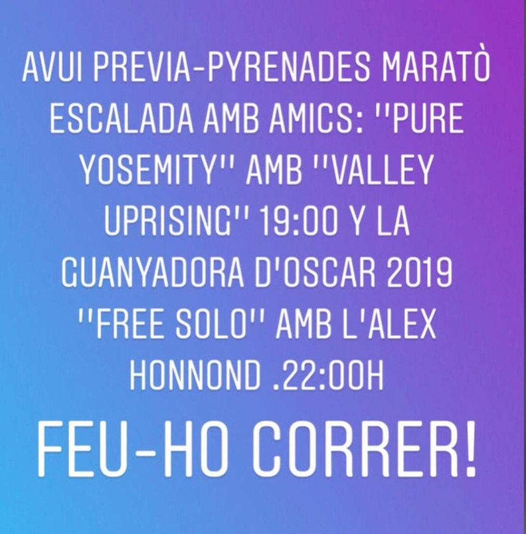 Pyrenades's tweet photo. Arranca #pyrenades2019
@Pyrenades @PyrenMuseu @Val_dAran @visitvielha @visitarties / Segre -> https://t.co/Et2B5n3Cup https://t.co/U55gZTnGYN