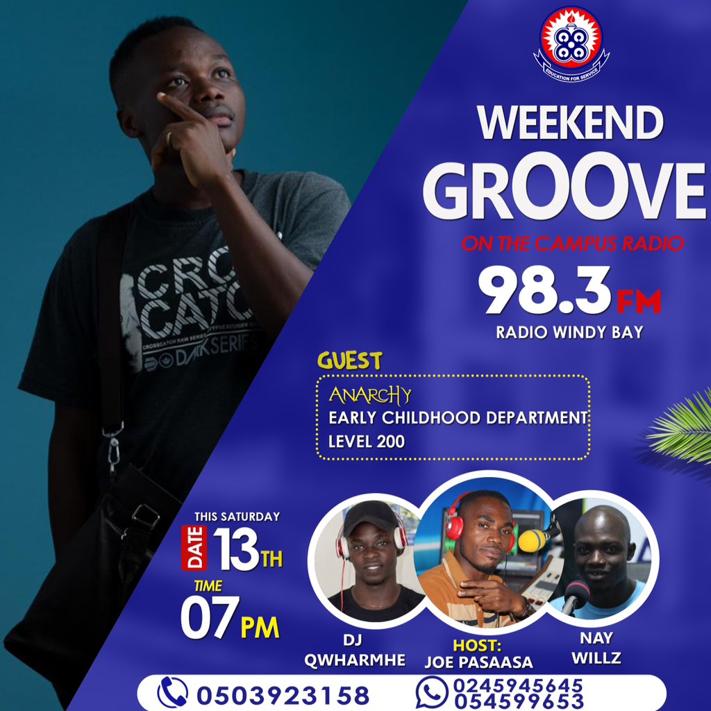 nanaasanteyekye's tweet photo. Today on the biggest #entertainmentProgram on @rwindybay983 📻 tune in @7pm to @1am for greatness🔥🔥🔥Produce by @NayWillz
Guest @Eni @KingBoboGh1 @Acydic @Anarchy @andyshot https://t.co/Zwn0kdrcEX