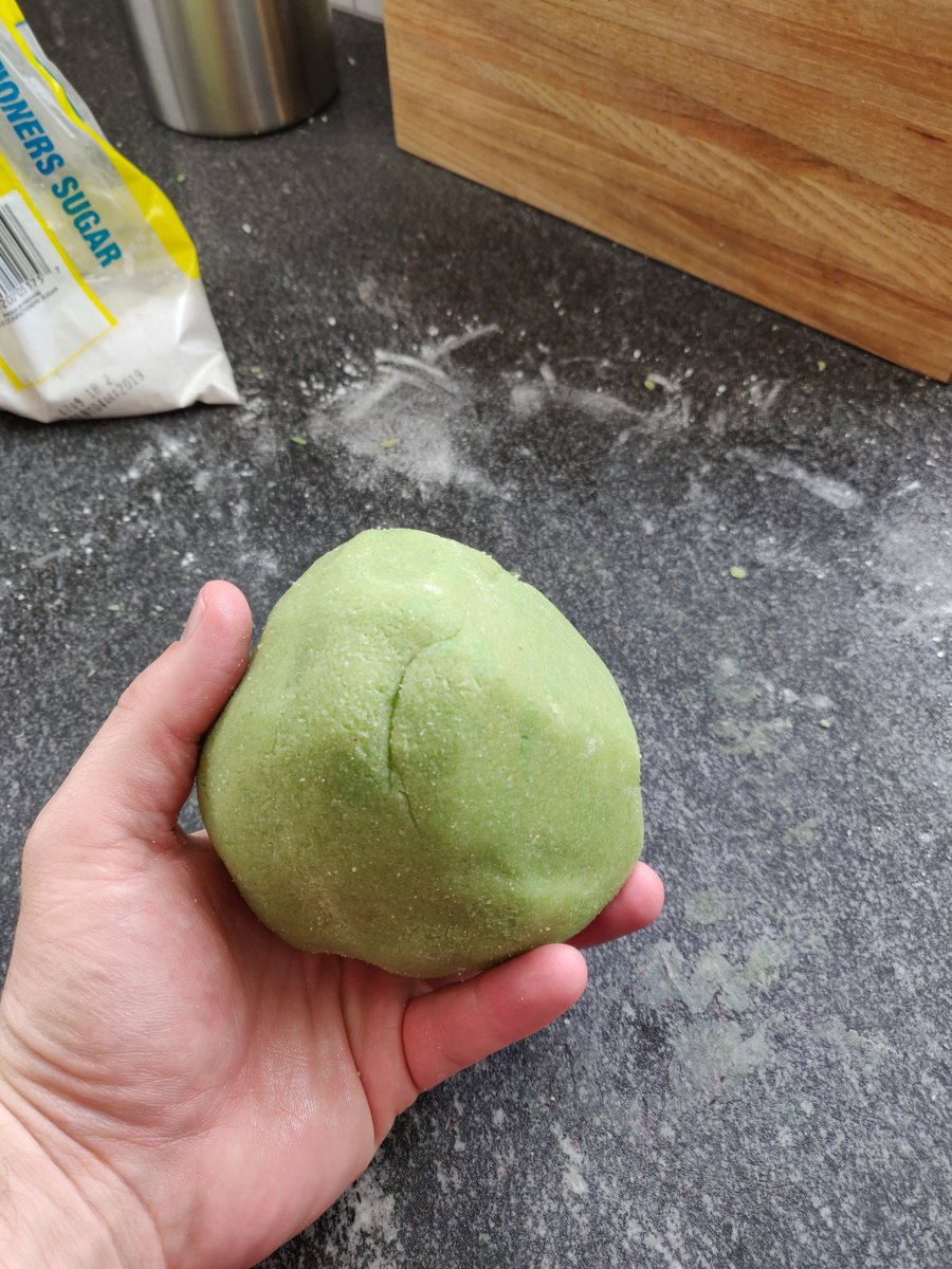 almosochor's tweet photo. @AthleticBBC just made a big ball of marzipan #openingdaycake https://t.co/OZW3Q0bQD1