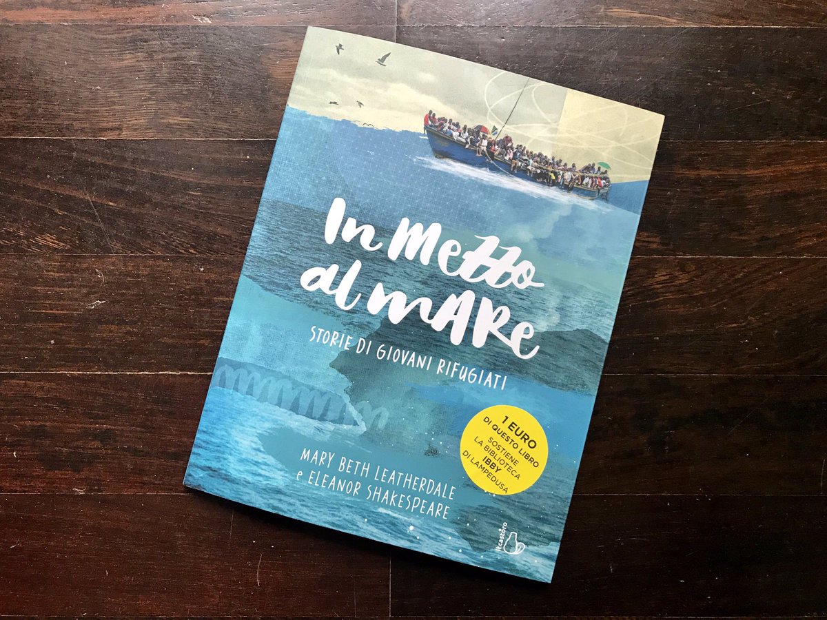 Stefano Gobbi (@stedn3) on Twitter photo Ruth, Phu, José, Najeeba, Mohamed. Sono i giovani rifugiati protagonisti di “In mezzo al mare”, il libro di <a href="/mbleatherdale/">MaryBeth Leatherdale</a> illustrato da <a href="/eshakespeare/">Eleanor Shakespeare</a>.
Leggiamolo perché il valore dell’accoglienza non può essere messo in discussione: le loro storie sono una speranza per tutti noi Ruth, Phu, José, Najeeba, Mohamed. Sono i giovani rifugiati protagonisti di “In mezzo al mare”, il libro di <a href="/mbleatherdale/">MaryBeth Leatherdale</a> illustrato da <a href="/eshakespeare/">Eleanor Shakespeare</a>.
Leggiamolo perché il valore dell’accoglienza non può essere messo in discussione: le loro storie sono una speranza per tutti noi