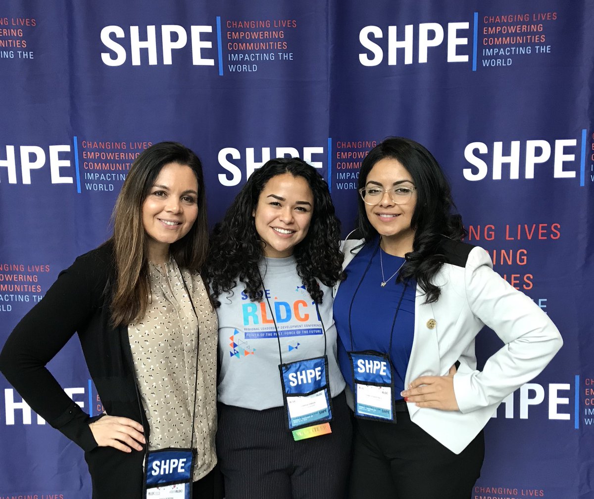ericapereira's tweet photo. Had the amazing opportunity to speak to engineering students at #2019RLDC1 on personal branding and interviewing tips. Thank you @SHPE for the invitation. Great event! https://t.co/UgTp5rW9Wu
