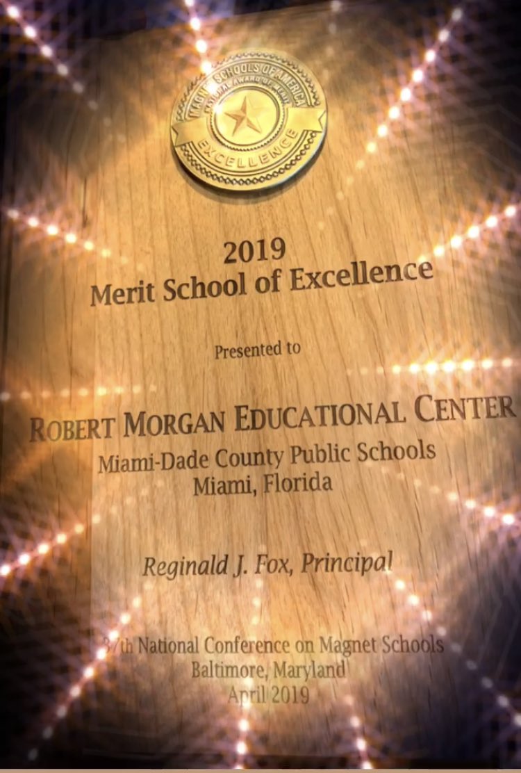 RMSH_Pirates's tweet photo. EXCITED &amp; HONORED to receive the Magnet School of Excellence award 🏆 from Magnet Schools of America today in Baltimore, Maryland! #PiratePride ⚓️ #RMEC 🏴‍☠️ #SeasTheDay 🌊 #MDCPS #MagnetSchoolOfExcellence #MSA2019 https://t.co/Zh9WNiY8NT