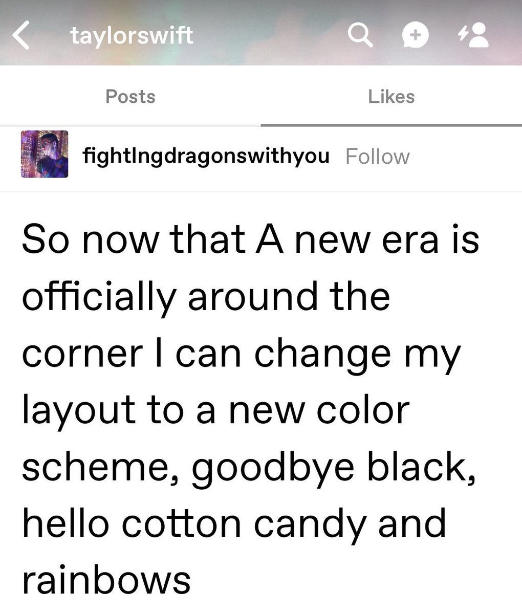 Taylor Swift News Auf Twitter Tu Recent Posts On Tumblr That Taylor Has Liked About The New Ts7 Era