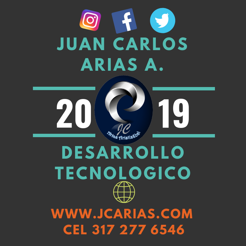 Caliche_jcarias's tweet photo. Desarrollo Tecnológico a la medida, permitame participar e innovar con sus ideas, como su aliado estratégico!!!

#innovar #aliado #estratégico #desarrollo #temática #técnico

Juan Carlos Arias A.
Desarrollo Tecnológico 
🌐https://t.co/YTvqj5ZciG
📞Cel. 317 277 6546 https://t.co/qvwOysRXWp