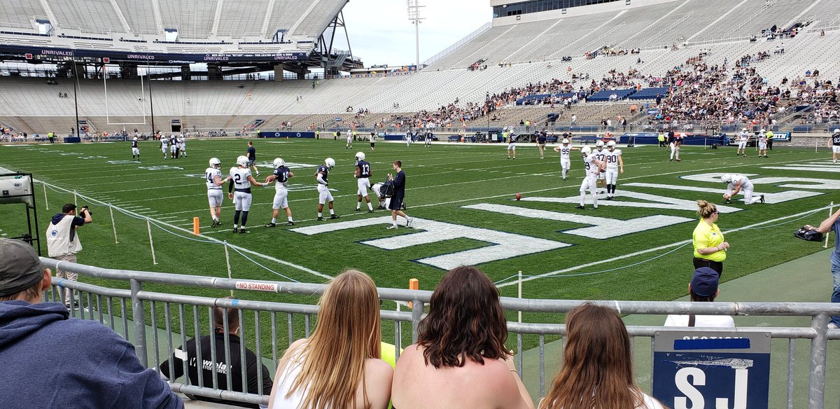 bigbird023's tweet photo. Great day in the stands watching @PennStateFball with @RSHeroBrine https://t.co/4jVZV0l46Q