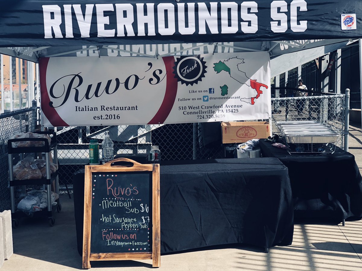RuvosRestaurant's tweet photo. Getting ready for the opener! meatballs....sausage....soccer... triple threat!! @mongoals @SteelArmy https://t.co/4UkpXA7asr