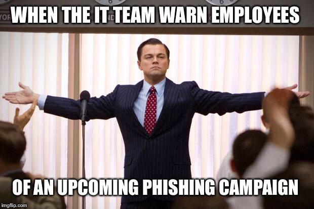 FidusInfoSec's tweet photo. And they still click the link #RedTeam #Phishing #ITSecurity #Hacking https://t.co/P0LhY5o59O