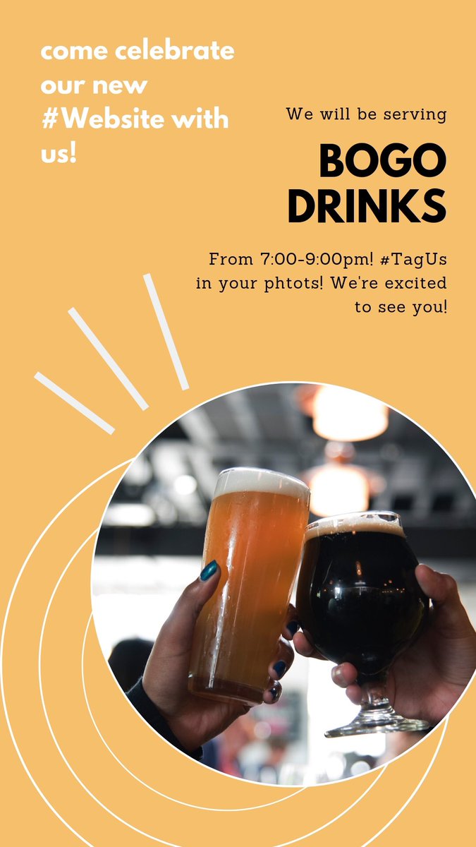 the5thpour's tweet photo. Tonight is the night! Swing by #The5thPour for our #WebsiteLaunch party! BOGO drinks 🍷🍻 from 7:00-9:00! We hope you stick around after to make some friends &amp; provide some feedback! We're #Excited to see you tonight! 🥳🤪 The #Website link is in our bio! https://t.co/Iik2ocnIue