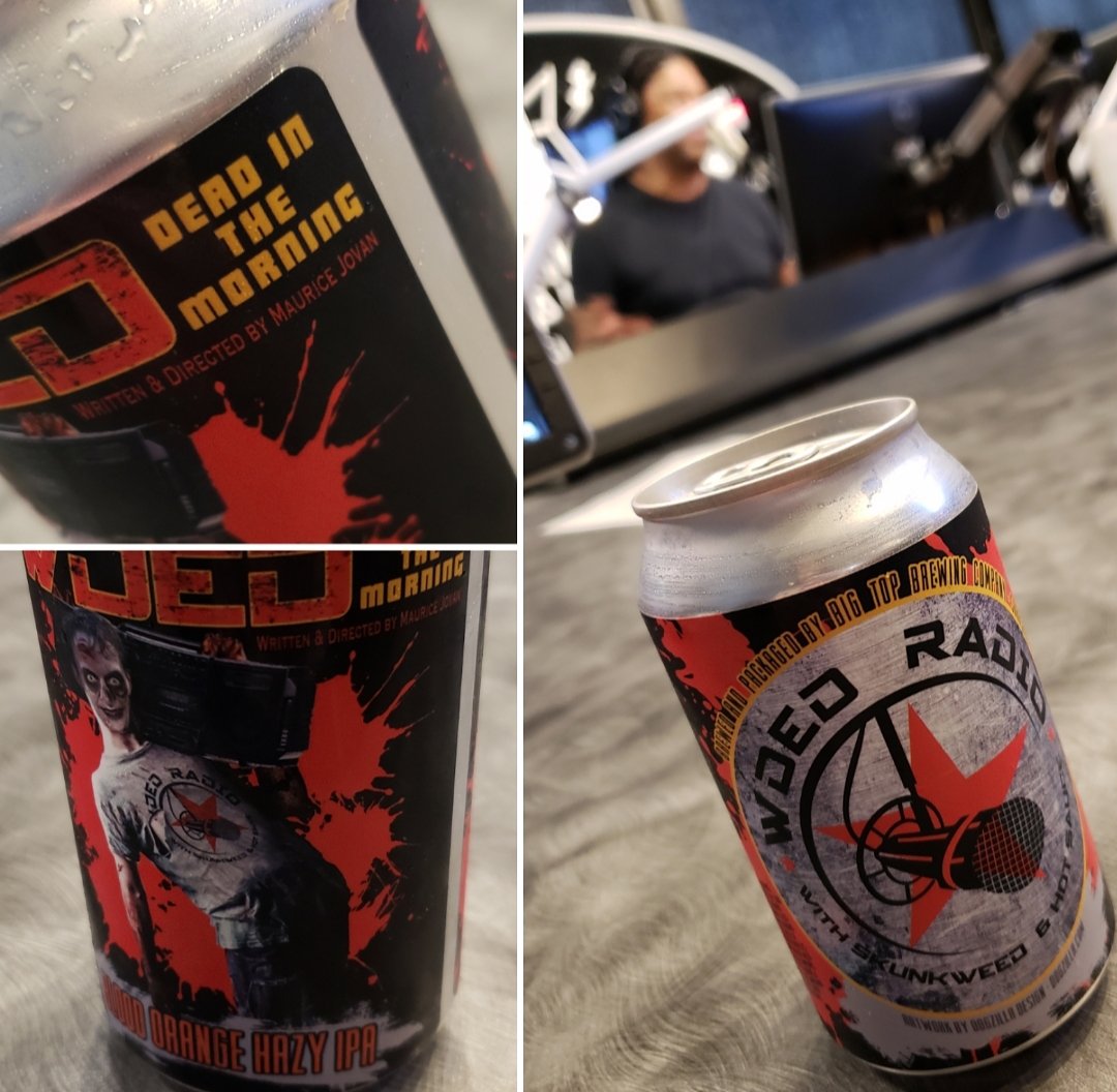 JerikaOnAir's tweet photo. The @WDEDmovie Limited Edition Blood Orange IPA is out!!! Hit up @ACatNamedMo to order yours NOW! 🧟‍♂️🧟‍♀️ https://t.co/n4S1gbEVSS