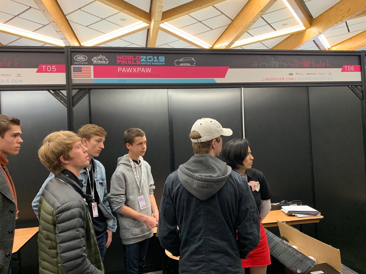 jadpds's tweet photo. Booth set-up done!!! Tomorrow is track and presentation!!! #IamDSISD #engineer #STEM https://t.co/xTLEmSq5o8