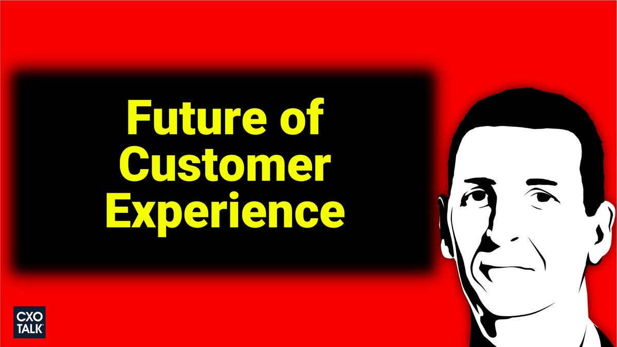 cxotalk's tweet image. The customer wants to be treated as an individual by a company. This requires companies to bridge the digital and physical worlds in service, sales, and commerce.
-- @DesCahill, Head CX Evangelist @Oracle
cxotalk.com/video/future-c…

#CxOTalk @OracleCX #CustomerExperience