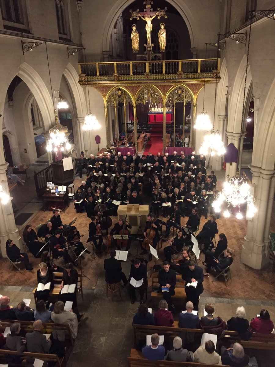 The choir, soloists, Orchestra and some of the audience tonight <a href="/CarshaltonAllS/">Carshalton AllSaints</a>. <a href="/SouthwarkCofE/">Southwark Diocese</a> <a href="/CarshaltonChor1/">Carshalton Choral Society</a> <a href="/Sutton_Music/">Sutton Music Trust</a> <a href="/groveparkheron/">Carshalton Heron</a> <a href="/LoveCarshalton/">Love Carshalton</a> <a href="/churchofengland/">The Church of England</a>
