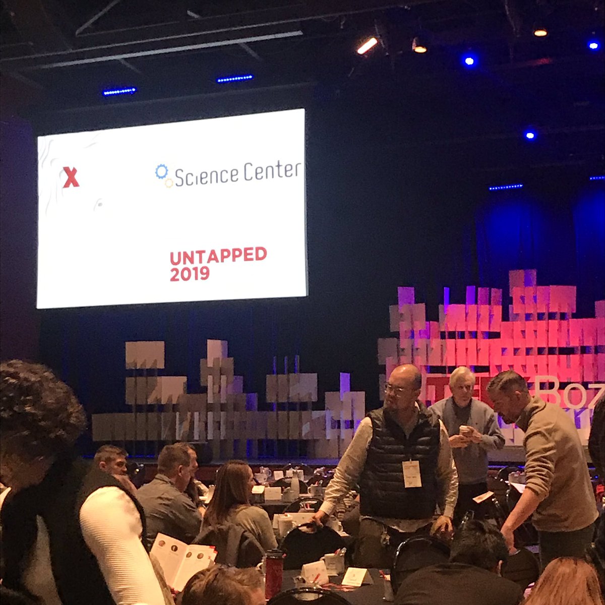 CMBozeman's tweet photo. We’re at @TEDxBozeman as a sponsor with the pop-up Makerspace! #stemeducation #tedtalks https://t.co/f9UBTDMGVt