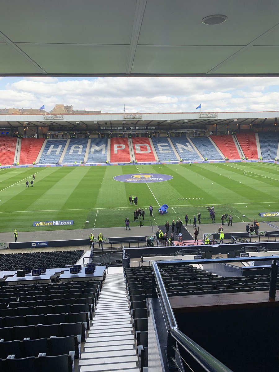 EdinburghCat's tweet image. What an awesome day for the @JamTarts thanks #hampden ... see you soon for the #ScottishCupFinal!