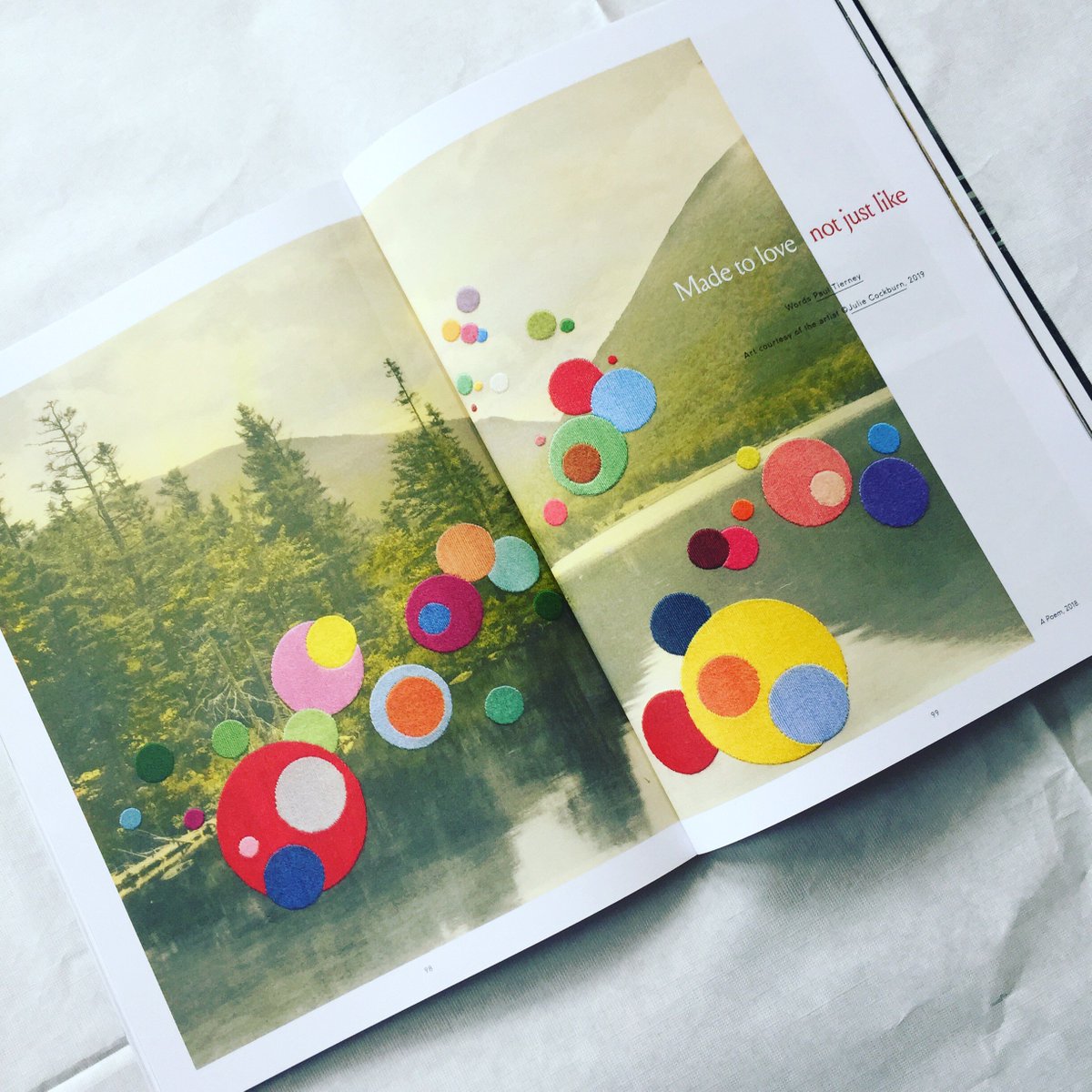 paultierneysays's tweet photo. New work In Issue 8 of Upstate Diary.
Interviews with Flavin Judd, Mary McCartney and Julie Cockburn.
#upstatediary #juddfoundation #marymccartney https://t.co/5NED5RzAON