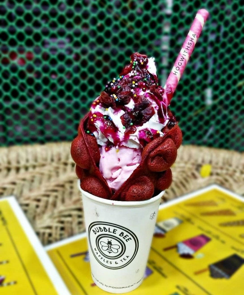 Sweet tooths out there Red velvet ice cream ,