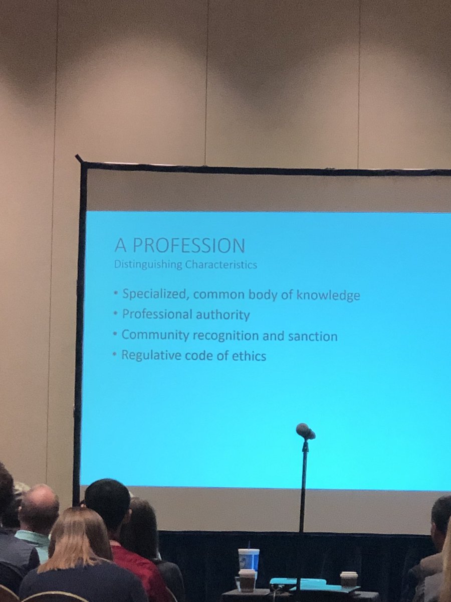 RMATAD7's tweet photo. Up next: Gary Delforge on the professionalization of Athletic Training #RMATA2019 #RMATApassion https://t.co/q9IMZ6w8eA