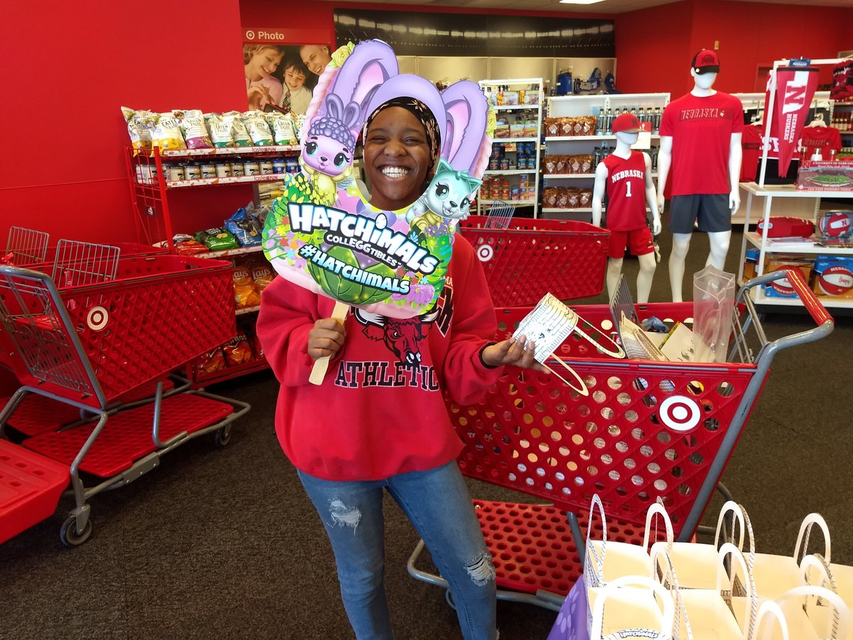 Marissa showing off our Hatchimal station! #2010 #happyTM #happyGuests