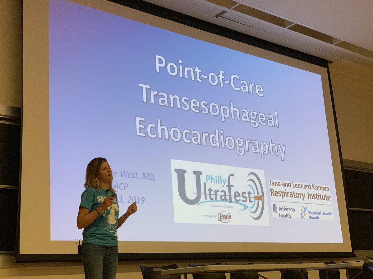 Thanks for teaching us how to save lives w TEE #resuscitationist <a href="/jeff_sono/">Jefferson Ultrasound</a>