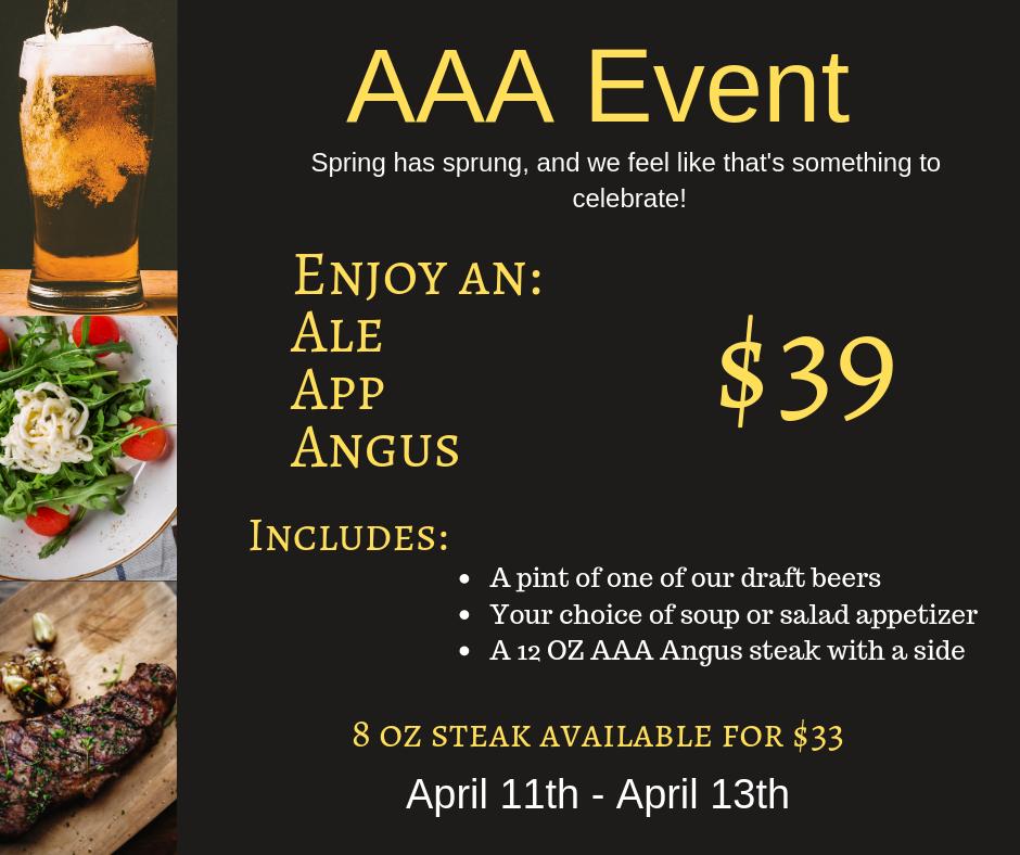 Last night for this amazing deal! #marbleinn #steak #deals