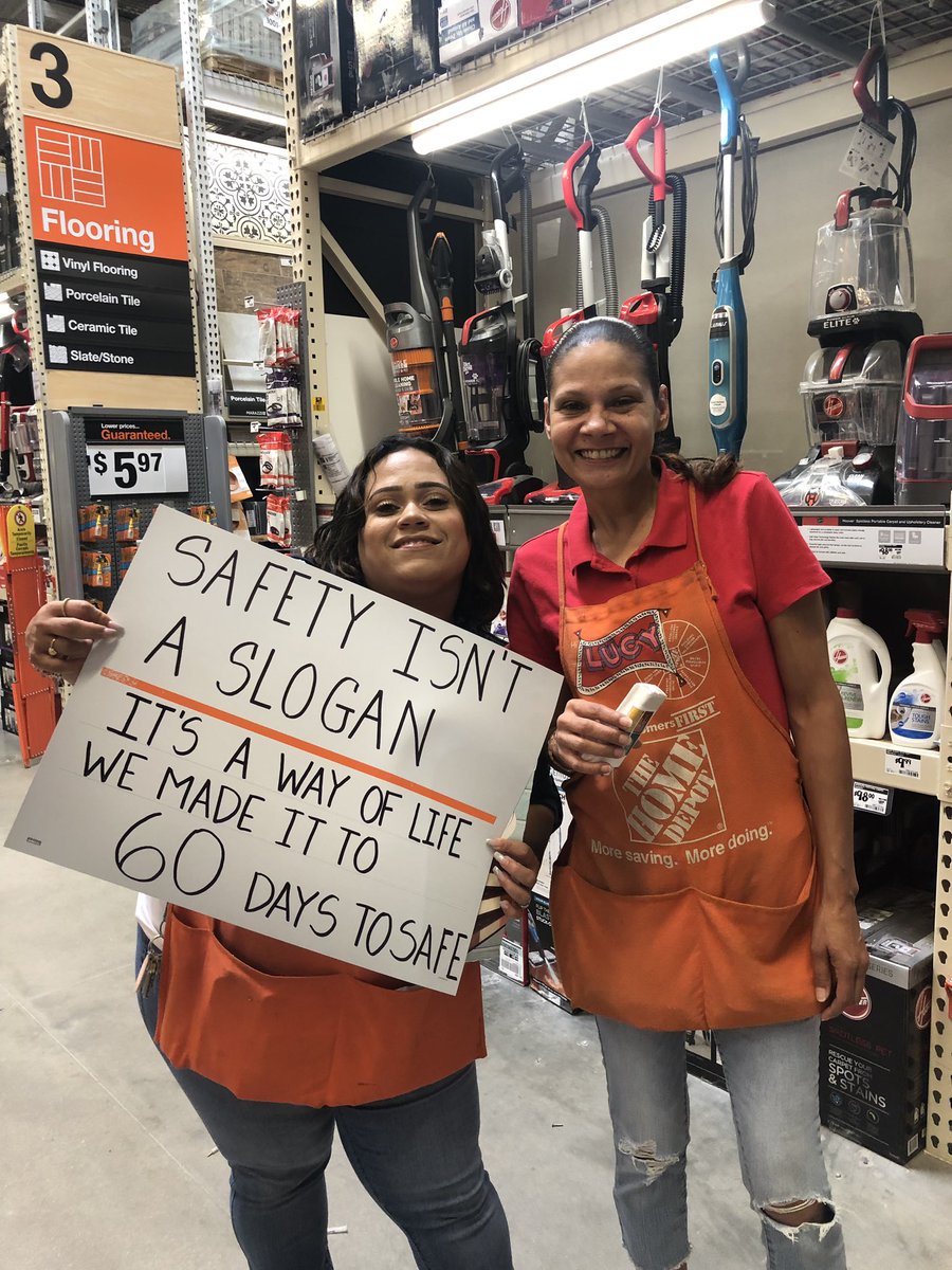 We made it to 60 days safe!!! Awesome job team. 😎 <a href="/Erika_HD16/">Erika Silvestrini</a> @JRodriguezHDSE <a href="/AdamTrosu/">Adam (Trosu) Perez</a> <a href="/CarlosG42422111/">Carlos Guzman</a> <a href="/HeldieRodriguez/">Heldie R</a> <a href="/thdkwalk/">Kurt Walker</a> <a href="/AmandaKincadeSE/">Amanda Kincade</a> <a href="/D12Roman/">RomanD12</a>