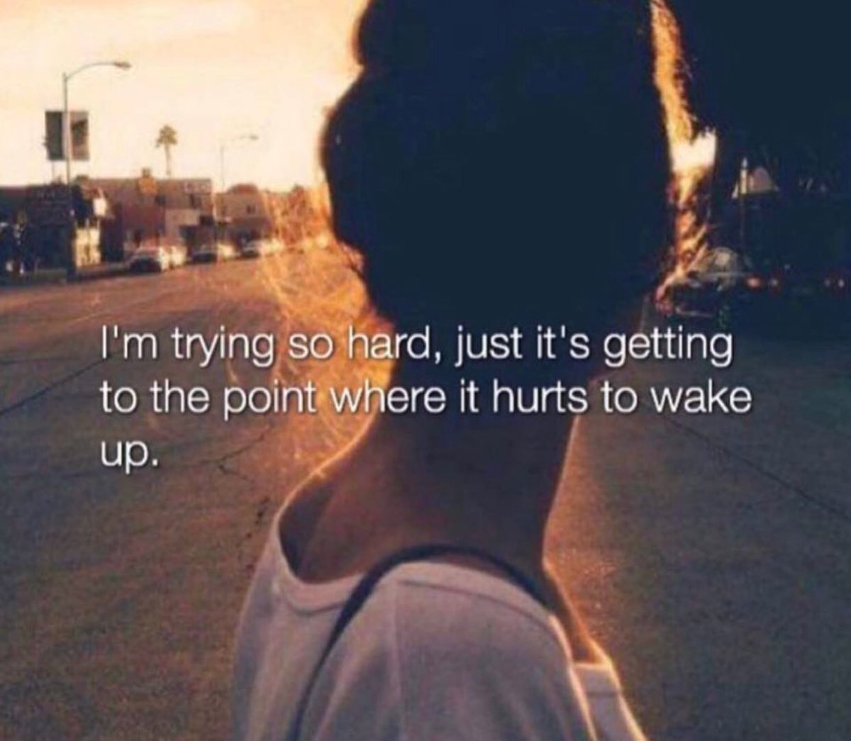 So hard to shut it off 😩